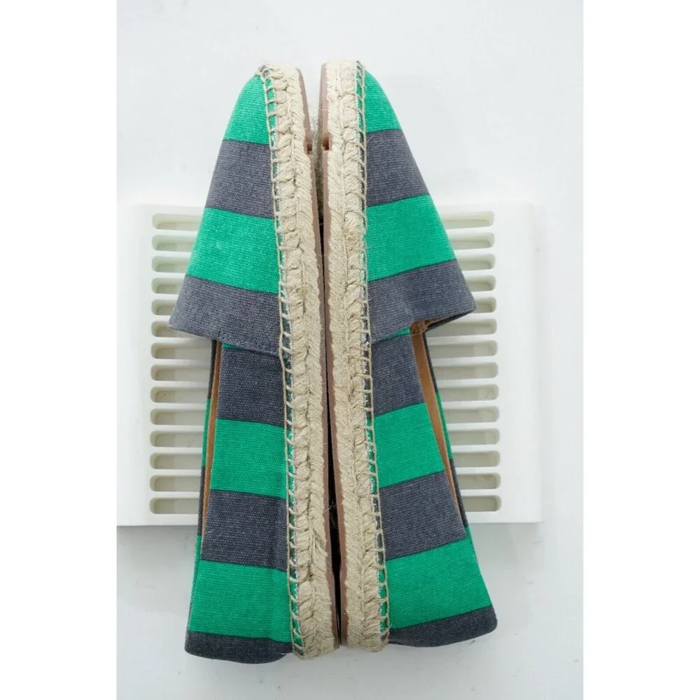 NWOB J Crew Striped Flats Women's Sz 8 Shoes